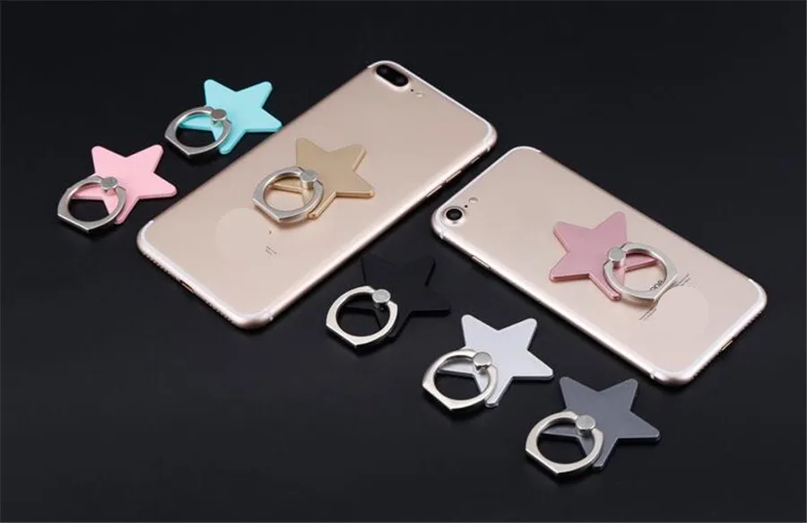 Finger Ring Mobile Socket Phone Stand Holder For Samsung Xiaomi For iPhone 8 7 6 6S Plus 5S Smart Phone IPAD MP3 Car Mount Stand