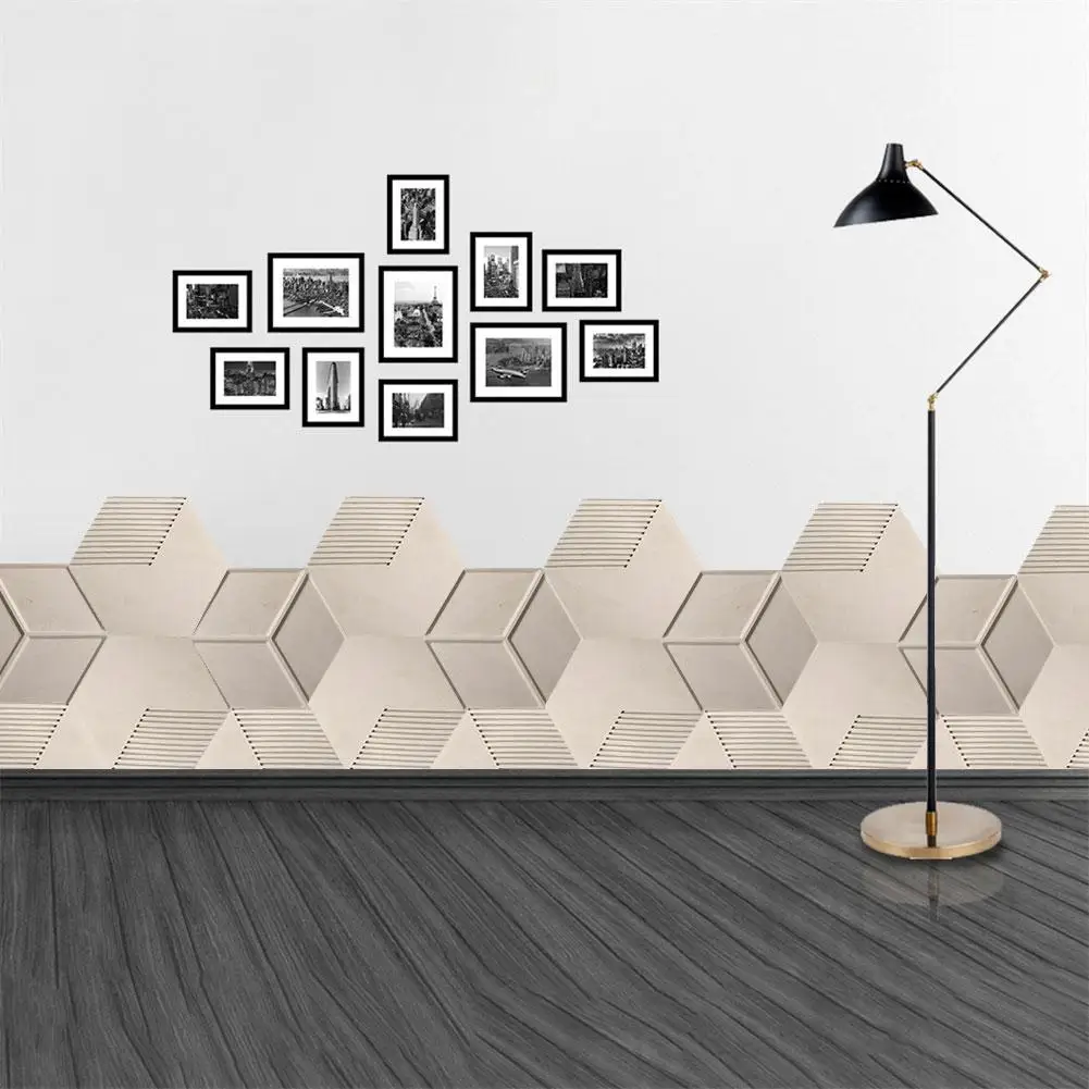 Силиконовая Геометрическая стена бетонная форма украшение фона телевизора