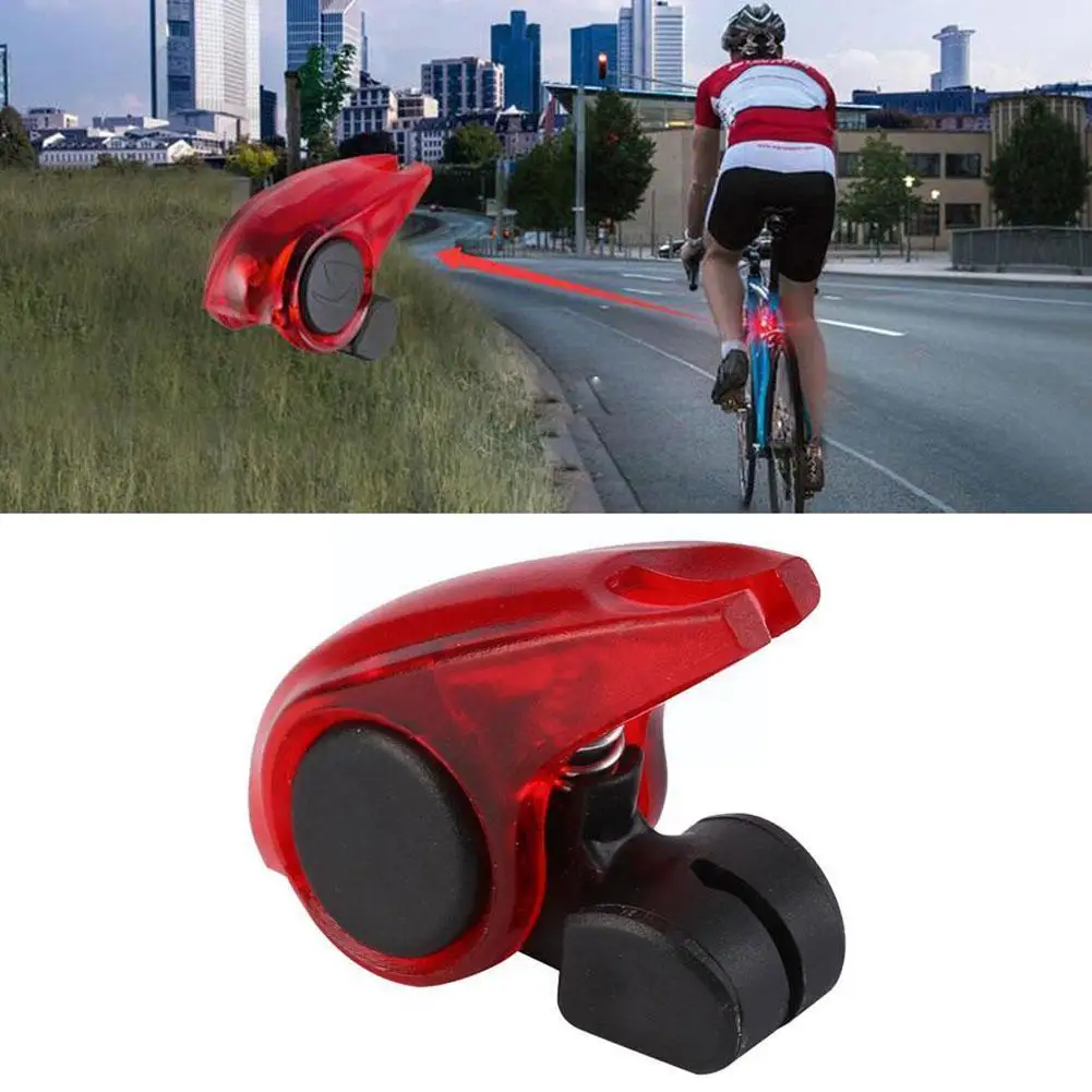 Mountain Bike Mini Brake Led Light Waterproof Safety Red Travel Automatic Control Bicycle Accessories Signal Warning H7s8 | Спорт и