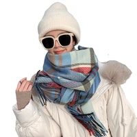 winter scarf tessel soft warm pashmina scarves female shawl wraps bufanda borla echarpe hiver cicartiz invierno mujer cacheco