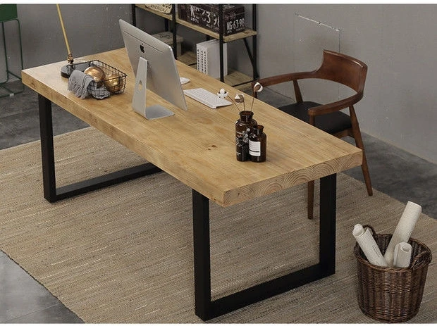 

Louis Fashion Nordic Simple Solid Wood Livingroom Bedroom Computer Student Home Learning Office Desk Gaming Table