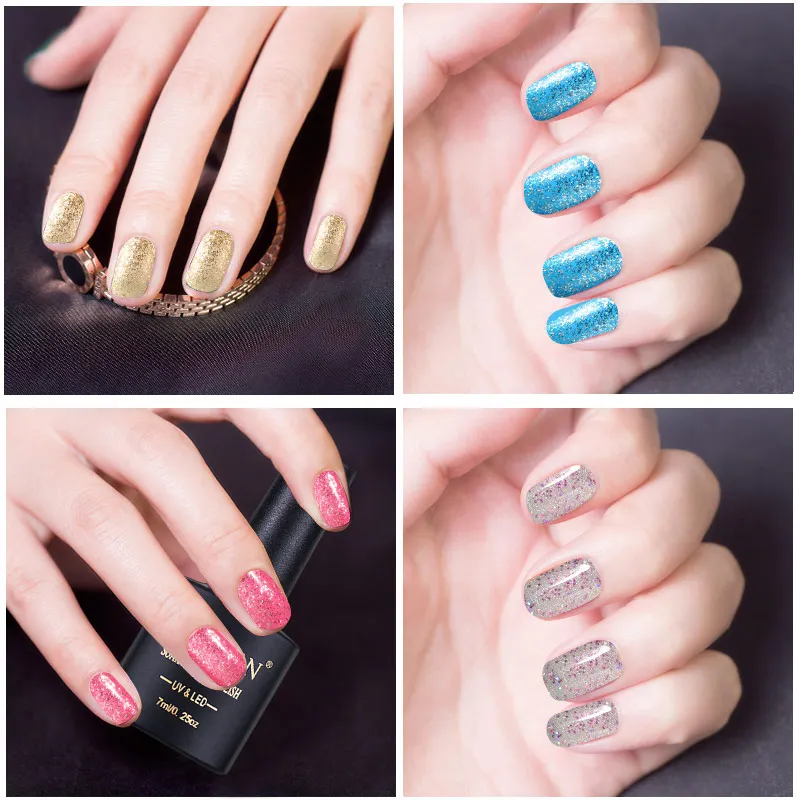 6 цветов голографический лак для ногтей 7 мл серия Млечный Путь матовый Ногтей