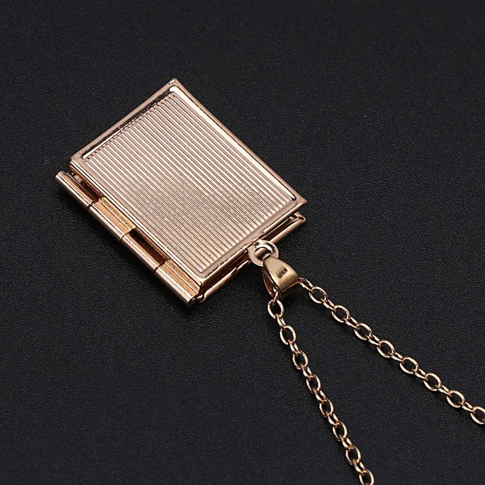 Ожерелье унисекс Коран кулон с фото ювелирное изделие надписью Аллах изысканный