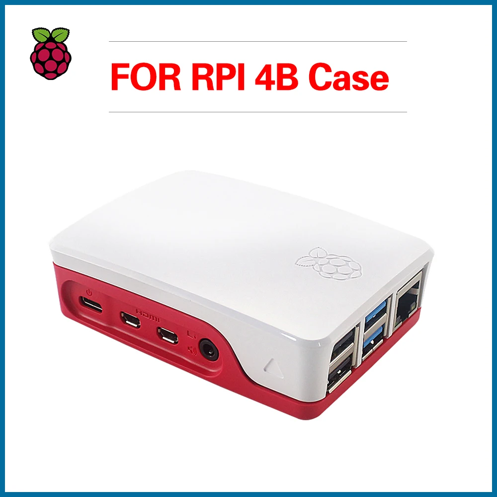 Официальный чехол S ROBOT для Raspberry Pi 4 пластиковый корпус 4B RPI143|Аксессуары