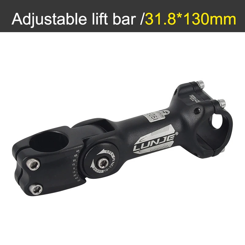 Подходит для горного велосипеда MTB шоссейного регулируемого стержня углового