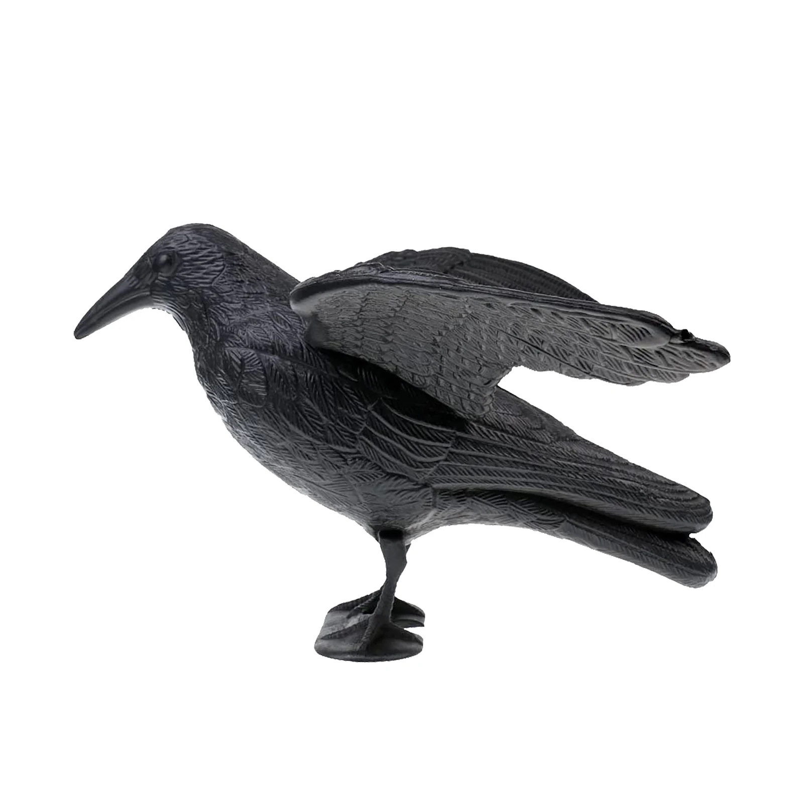 

Simulation Black Crow Animal Model Flocking Crow Decor With Wings Artificial Crow Scaring Bird Tool Black Bird Raven Well-liked