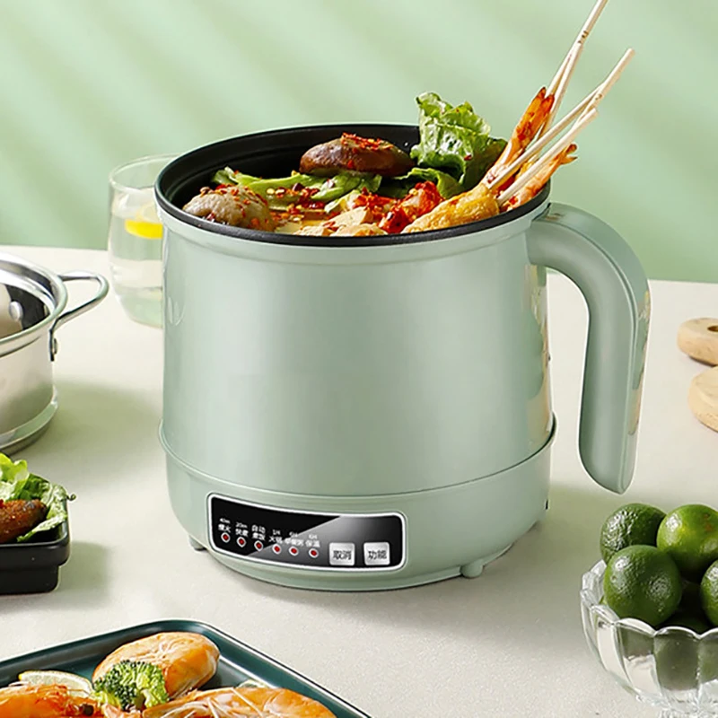 

Multifunction Electric Cooking Machine Single/Double Layer Hot Pot Mini Electric Rice Cooker Non-stick Pan Pots ollas de cocina