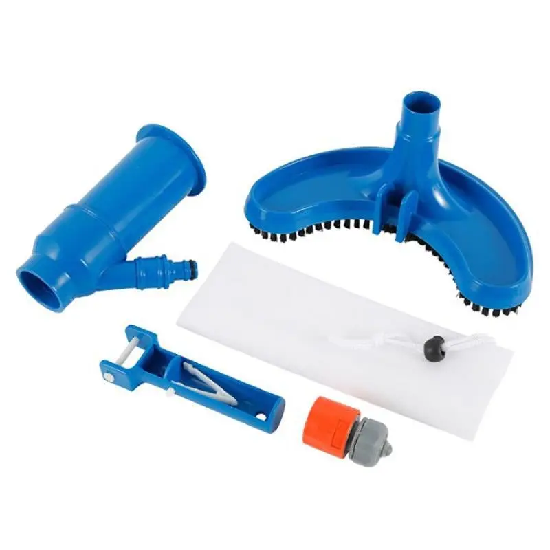 

1 Set Mini Jet Swimming Pool Vacuum Floating Objects Cleaning Tools Suction Head Pond Fountain Vacuum Brush Cleaner