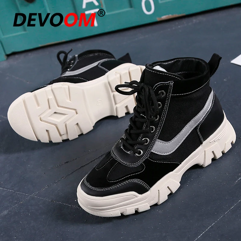 Autumn Outdoor Hiking Shoes Women Ankle Boots Lace Up Platform Tactical Senakers Street Style Trekking | Спорт и развлечения