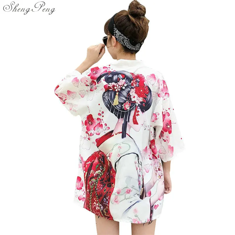Кимоно Женская 2021 юката женский японские наряды уличная гейш Женское кимоно для