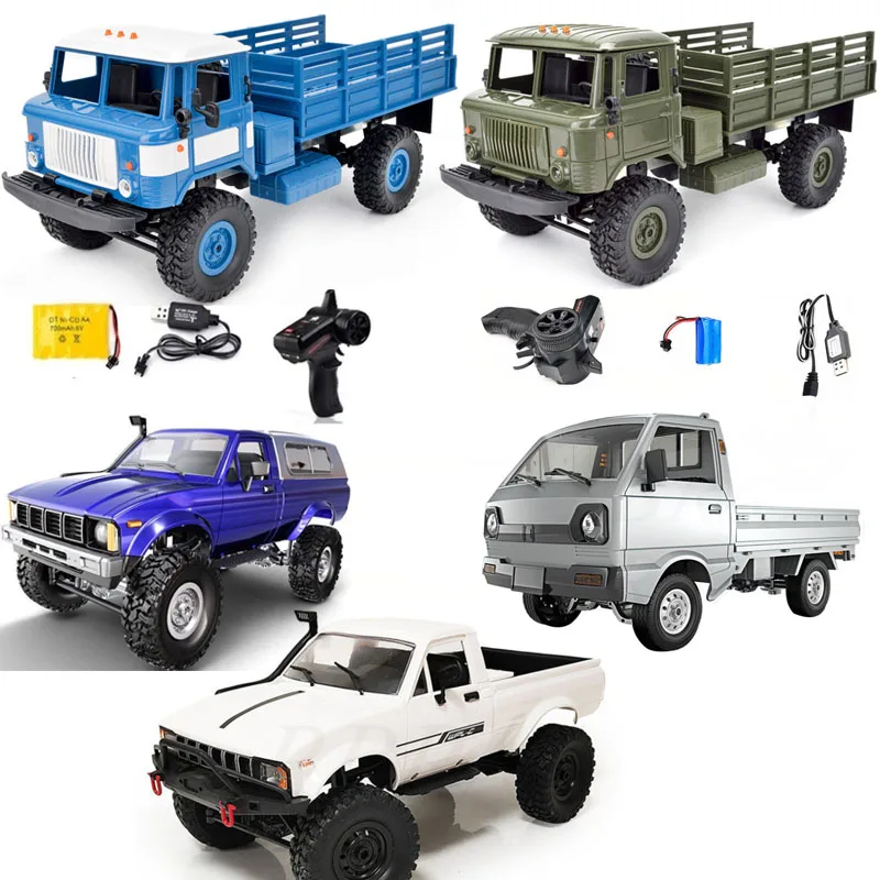 

2.4G Remote Control Car Model Car RTR Version WPL RC Car 4WD LED Light On-road RC Car Toys For Boys Kids Birthday Gifts