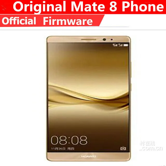 Международная прошивка HuaWei mate 8 4G LTE сотовый телефон Kirin 950 Android 6,0 6," FHD 1920X1080 4 Гб ram 128 ГБ rom NFC Touch ID