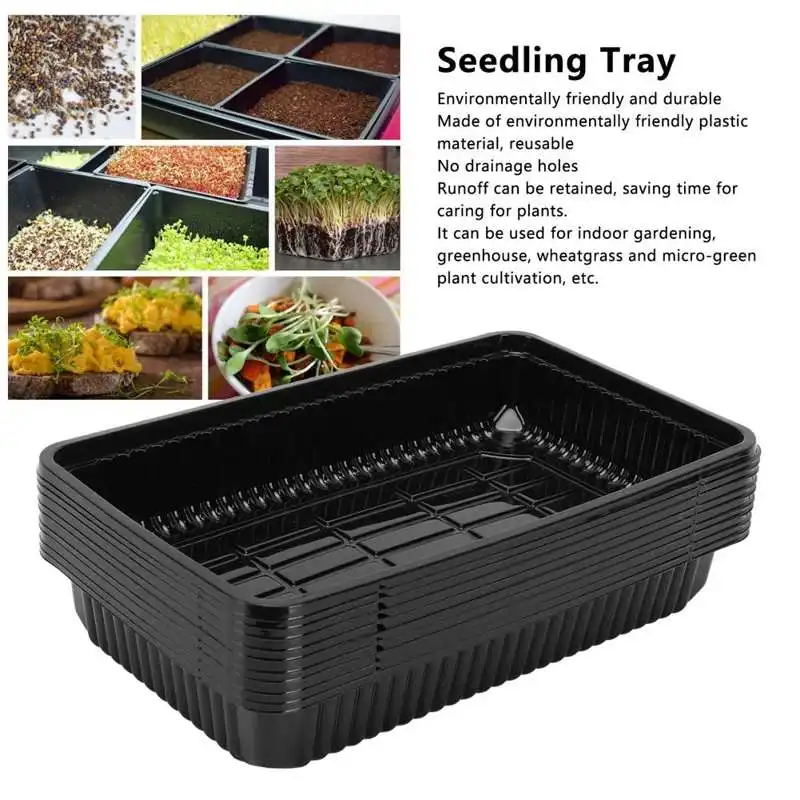 10 шт. поднос для выращивания растений 3 вида|Детские горшки| |