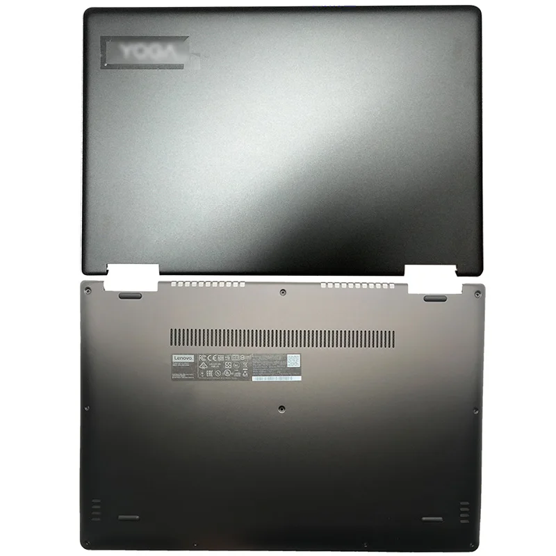 para Lenovo Yoga Inferior do Portátil Capa Traseira – Case Preto 710-15 710-15isk 710-15ikb Lcd