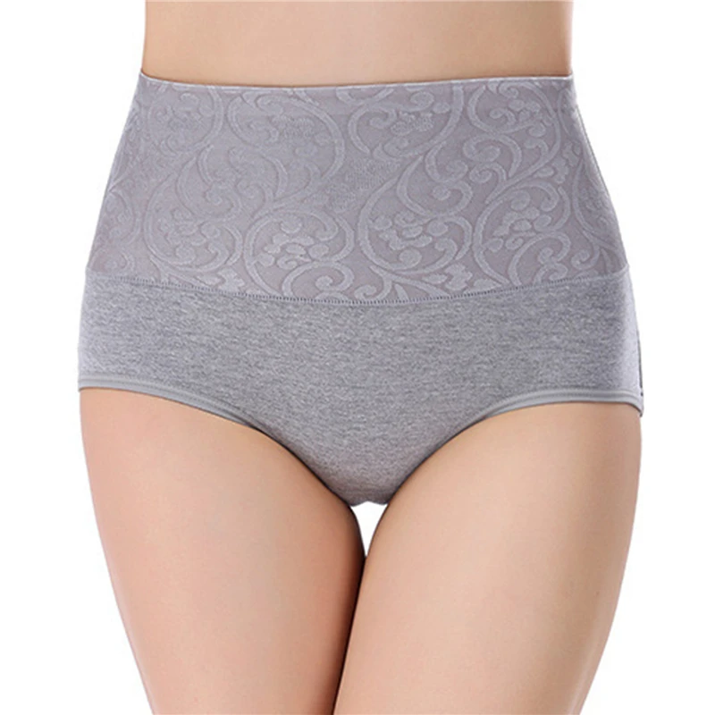 

Women High Waist Panties Women Underwear Sexy Soft Comfortable Cotton Blend Briefs High Quality Panties Plus Size M-XXXL