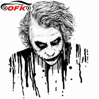 ofk hot sell car sticker joker external stylish accessories for cars and motorcycles vinyl sticker on your car