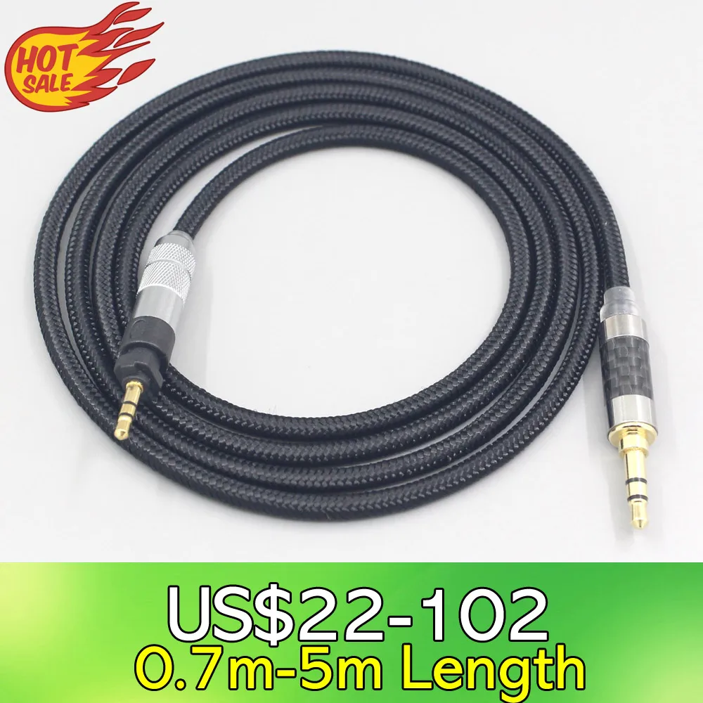 

6,5 мм XLR 4,4 мм сверхмягкий нейлоновый кабель OFC для наушников Shure SRH840 SRH940 SRH440 SRH750DJ Philips SHP9000 SHP8900 LN007541