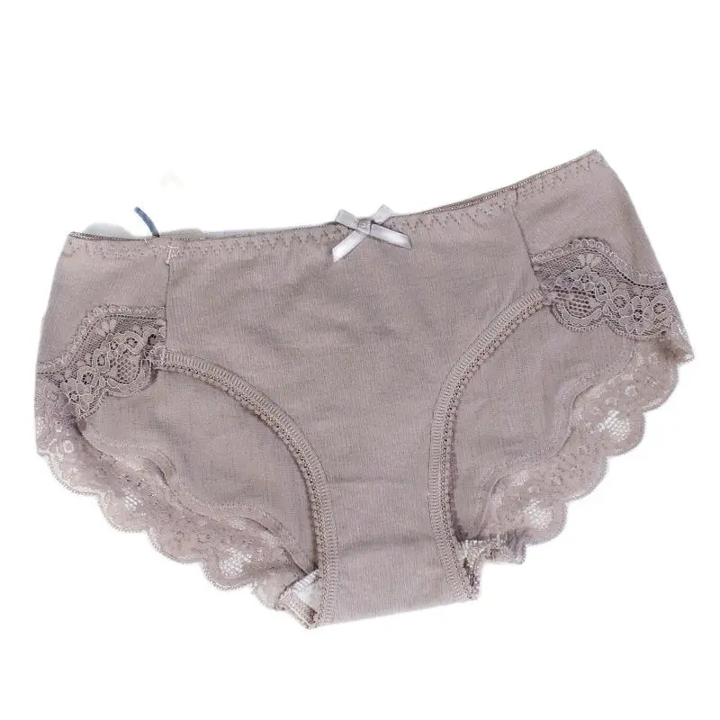 

2021women's underwear cotton panties sexy briefs girls lace breathable midwaist briefs panty women padded panties sexy lingerie