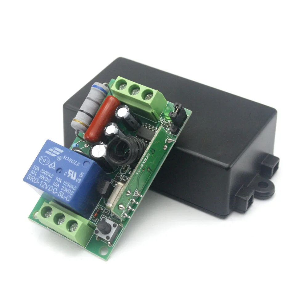 220V 10A 1CH RF Беспроводной дистанционный переключатель светильник светодиодный SMD