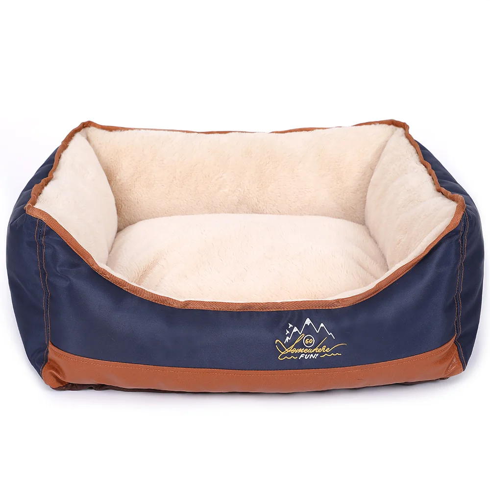 HOOPET коврик для собак кошек маленьких и больших с вышивкой контрастный цвет