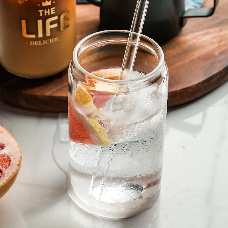 Консервированный бокал Uniho чашка для завтрака креативный коктейлей молока виски