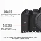 Премиум наклейка для камеры Canon EOS R6 Защитная пленка от царапин покрытие наклейка