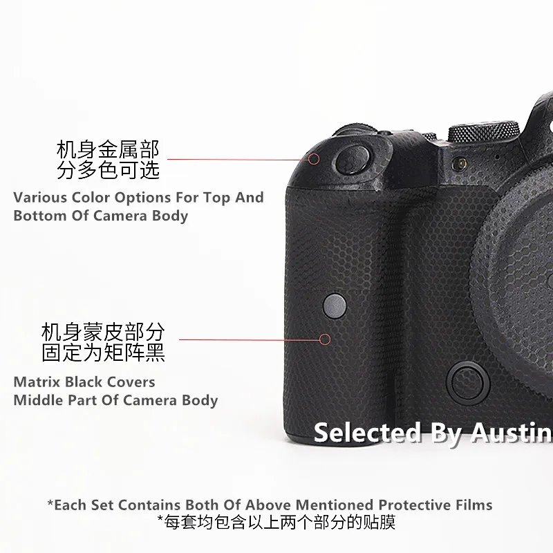 Premium Decal Skin For Canon EOS R6 Camera Protector Anti-scratch Coat Wrap Cover Sticker | Электроника