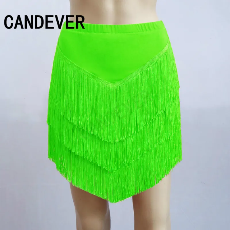 Платье для Бальных латинских танцев женское платье соревнований девочек юбка