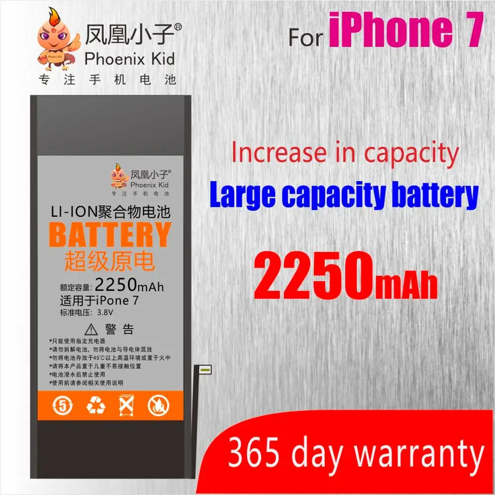 For 7G Battery Батарея телефона для iPhone 5S 6G 6s 6plus 6s Plus bateria с ремонтными инструментами 0 циклов замены батареи 6 6s Plus батарея телефона - Цвет: For 7G Battery