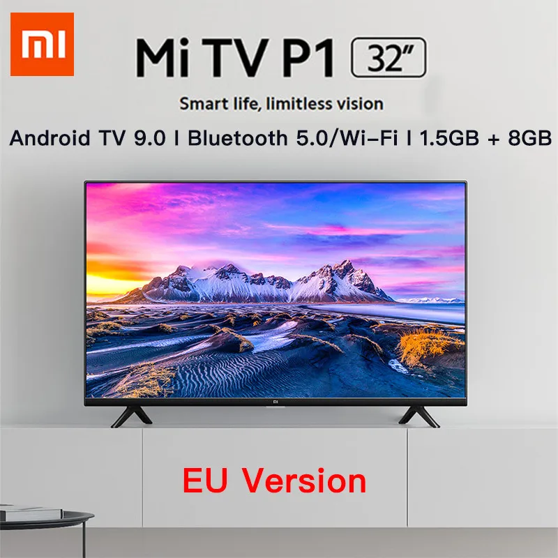 

Xiaomi Smart TV 32/43/55 Inch Television Voice Control WIFI BT 4K UHD Android Smart TV Televisor Global Version Support Google