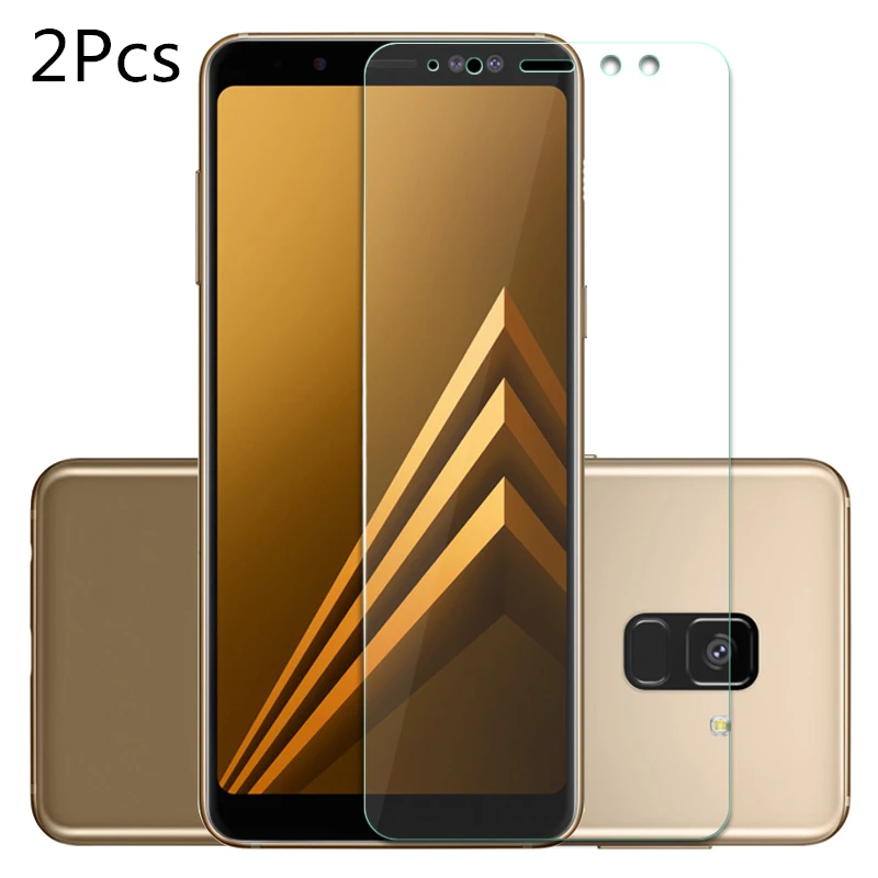 Защитное стекло закаленное для Samsung Galaxy A6/A7/A8/A9 2018/A8 Plus 2018 2 шт. | Мобильные телефоны