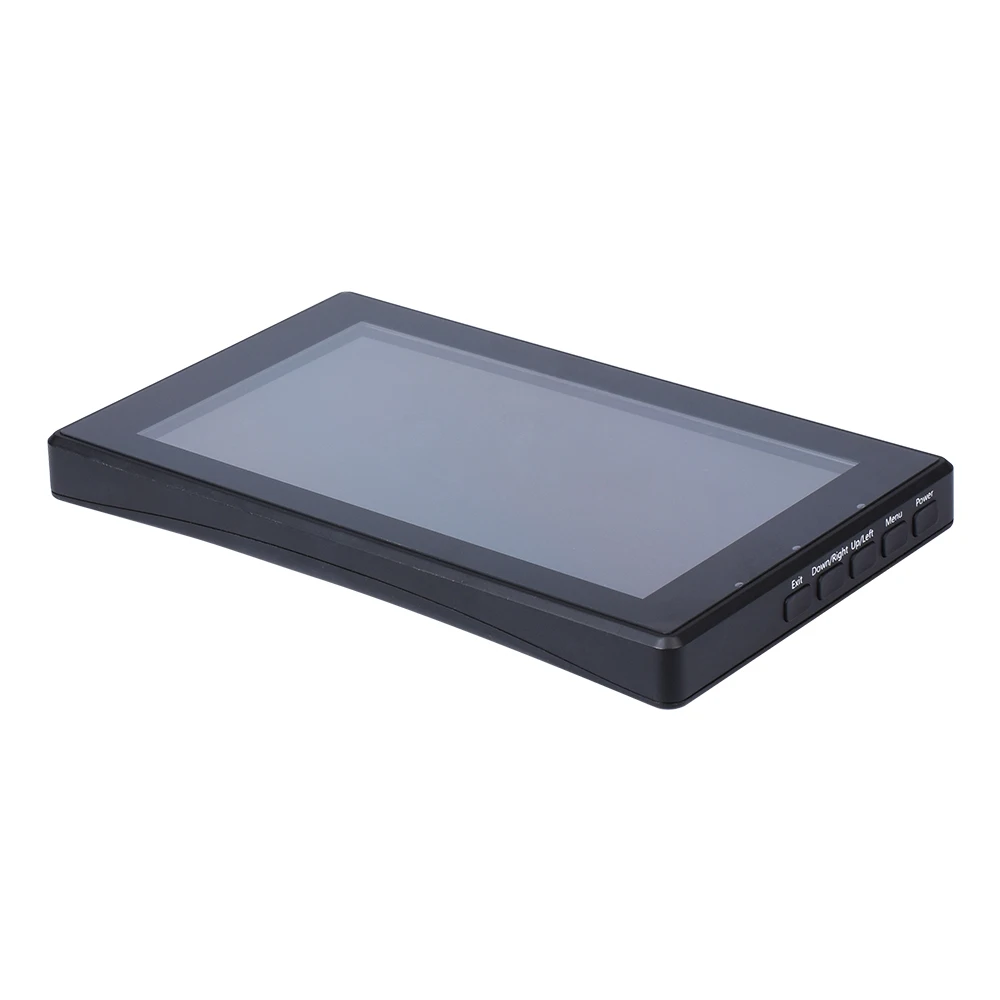 7 дюймов Raspberry Pi 4 Модель B сенсорный экран lcd 1024x600 закаленное стекло ips HDMI VGA дисплей с держателем для RPi 3B/3B