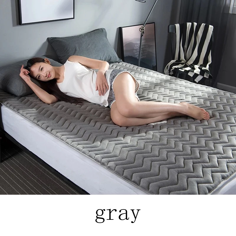 Матрас фланелевый складной с татами постельное белье для студенческого