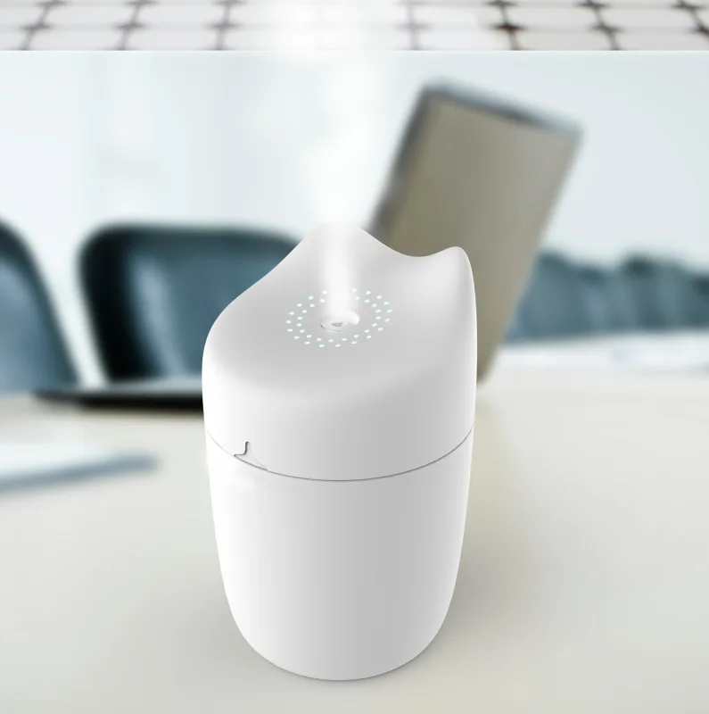 USB увлажнитель ультразвуковой воздуха мини портативный бесшумный светодиодный
