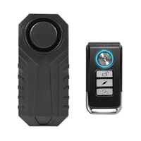 bicycle electric bike anti theft remote security alarm security vibration warning s