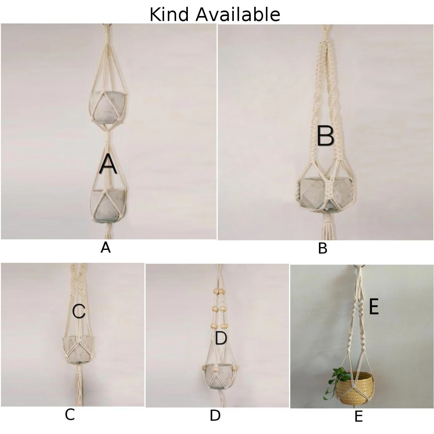 

Practical Plant Flowerpot Rope Jute Rope Sling Indoor Flowerpot Ornament