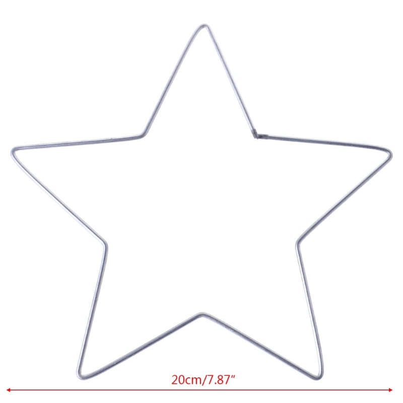 Звезда Металла Ловец снов кольцо макраме ремесло обруч DIY аксессуары|Ловцы и