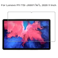 9h hd 0 3mm tablet tempered glass for lenovo tab p11 tb j606f j606l j606n 11 inch 2020 screen protector steel film scratchproof