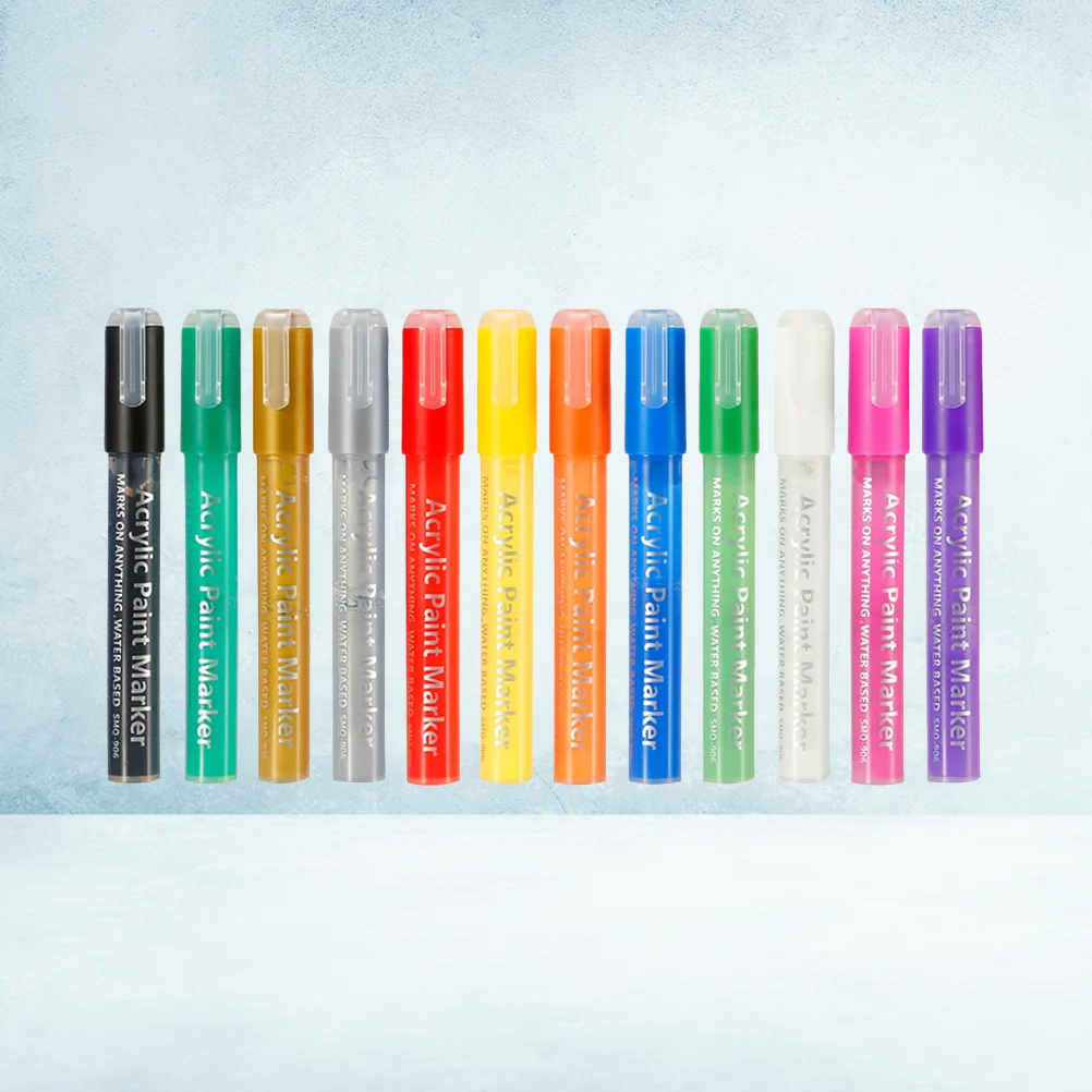 

12 шт., яркие двусторонние маркеры для творчества