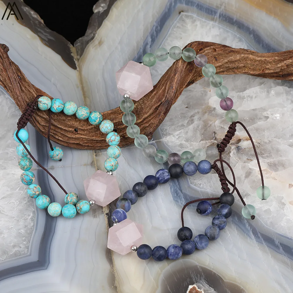 Cut розовый кварц точка 8 мм в диаметре круглые Amazon Stone ботсванские Агаты бусины