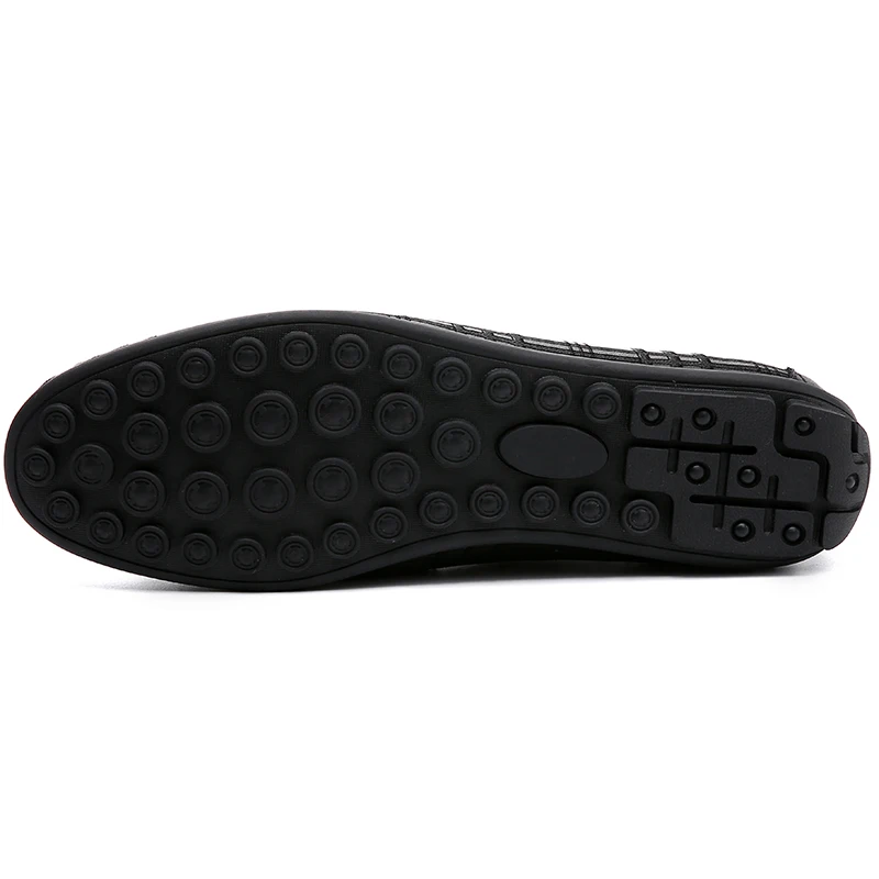 

2020 New Luxury Men Youth Casual Shoes Genuine Leather Loafers Shoes For Men Slip On Flats Footwear Man Driving Moccasins Mens