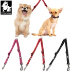 Нейлоновый двойной поводок Truelove для двух собак, поводок без спутывания для больших и маленьких собак для тренировок и бега