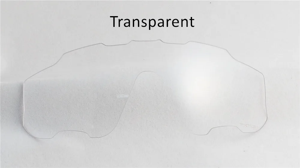 070-Transparent Полностью красные, синие, зеленые поляризованные линзы, фотохромные Сменные линзы, велосипедные солнцезащитные очки, очки без рамки - Цвет: 070-Transparent