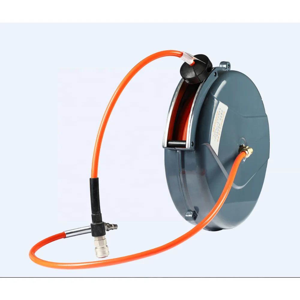 Популярная Высококачественная катушка для садового шланга автоматическая