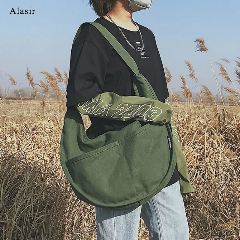 Alasir Artsy Холщовая Сумка для девочек элегантный дизайн однотонные сумки покупок