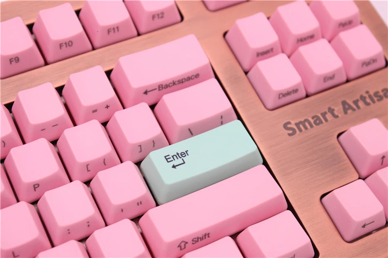 IDOBAO Pbt Oem Keycaps лазерная резьба Передняя печать пробел Механическая игровая клавиатура Пользовательская Настройка Teclado Gamer