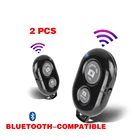 2 шт. беспроводной Bluetooth-совместимый адаптер Пульт дистанционного управления спуском затвора аксессуар для селфи для Мобильный телефон управления фотокамерой