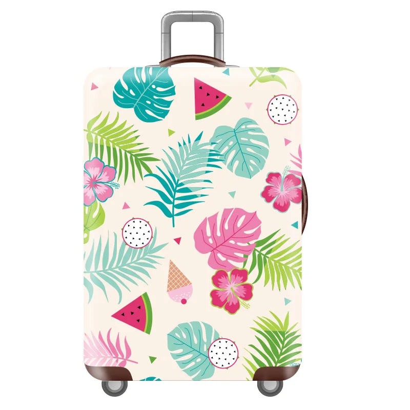 10 Luggage cover Дорожный багажный чехол, Эластичный Защитный чехол для багажа, подходит для 18-32 дюймов, уплотненный чехол на колесиках, чехол для костюма, пылезащитный чехол - Цвет: 10 Luggage cover