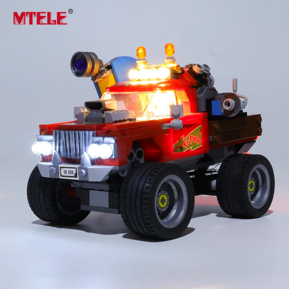 

MTELE Brand LED Light Up Kit For 70421 El Fuego's Stunt Truck