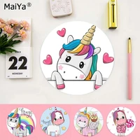 maiya cool new cute cartoon unicorn gamer speed mice retail small rubber mousepad gaming mousepad rug for pc laptop notebook